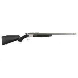 CVA SCOUT TD .35 WHELEN 25", W/BRAKE & RAIL SS/BLACK SYN